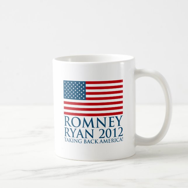 Romney Ryan 2012 Kaffeetasse (Rechts)