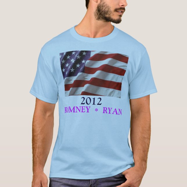 ROMNEY RYAN 2012 T-Shirt (Vorderseite)