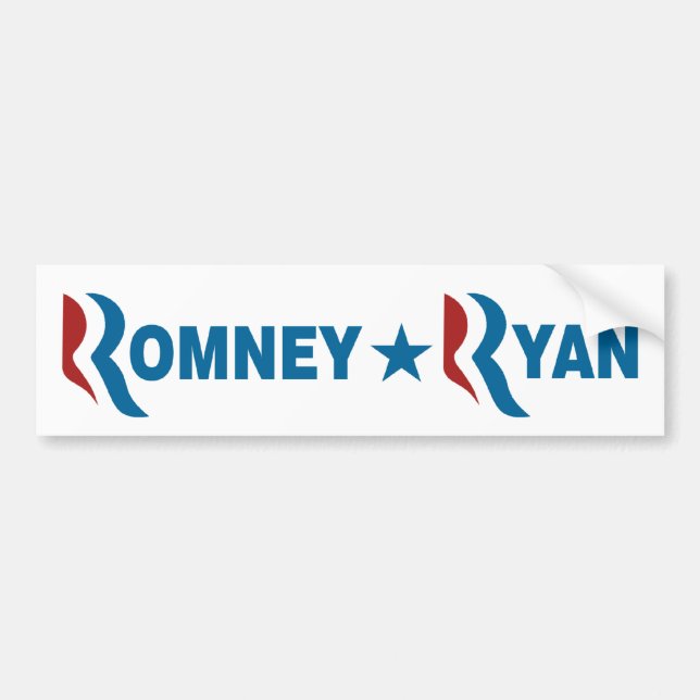 Romney - Ryan Autoaufkleber (Vorne)
