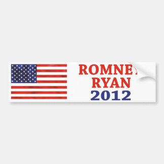 Romney Ryan Autoaufkleber 2012