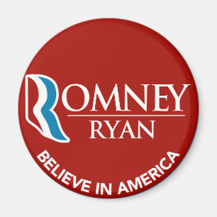 Romney Ryan glauben an rundes Rot Amerikas Magnet