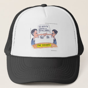Romney Ryan Pinocchio Fusion Lustige Geschenke & T Truckerkappe