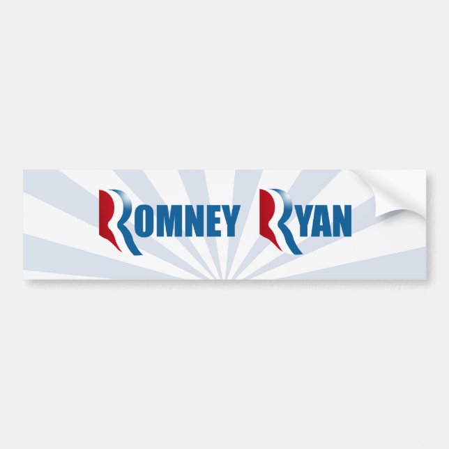 ROMNEY RYAN.png Autoaufkleber (Vorne)