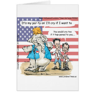 Romney & Ryan sein Party Funny Gifts & Cards
