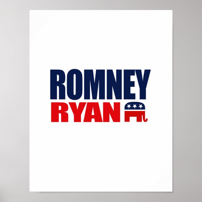 ROMNEY RYAN TICKET 2012.png Poster (Vorne)