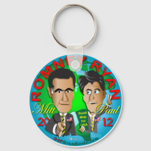 Romney Ryan USA Schlüsselanhänger
