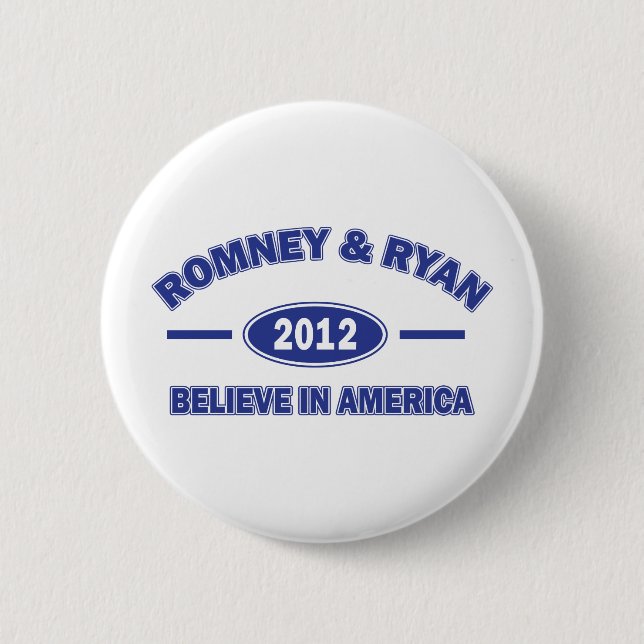Romney und Ryan 2012 Button (Vorderseite)