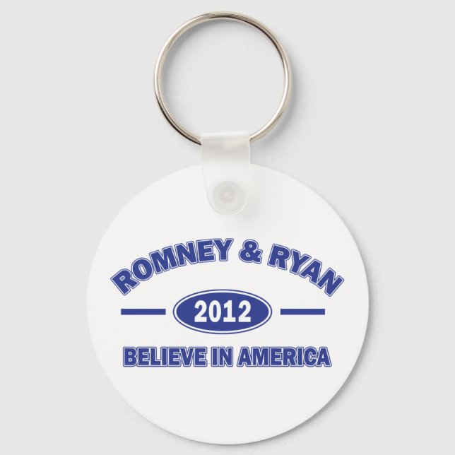 Romney und Ryan 2012 Schlüsselanhänger (Vorderseite)