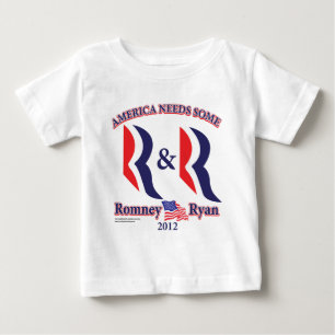 Romney und Ryan Baby T-shirt