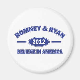 Romney und Ryan glaubve Magnet