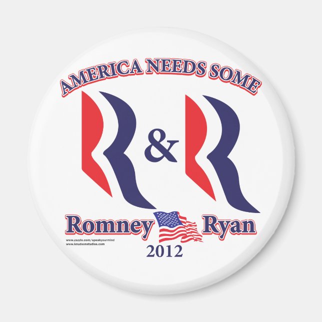 Romney und Ryan Magnet (Vorne)