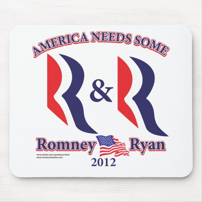 Romney und Ryan Mousepad (Vorne)