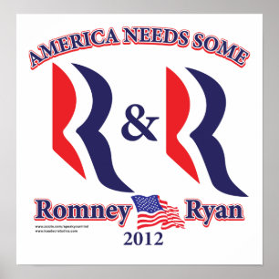 Romney und Ryan Poster