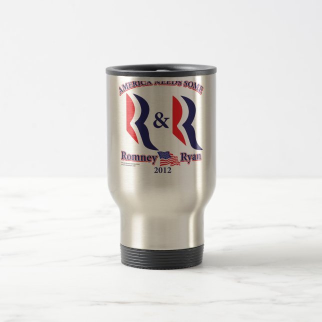 Romney und Ryan Reisebecher (Mittel)