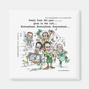 RomneyHood Funny gibt Tasse T-Shirts Karten etc. Magnet