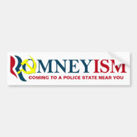 Romneyism/Sozialismus, Anti-Romney Autoaufkleber