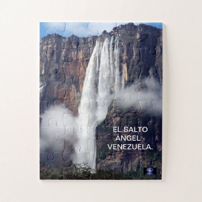 ROMPECABEZAS DEL SALTO ÁNGEL. (Vertikal)