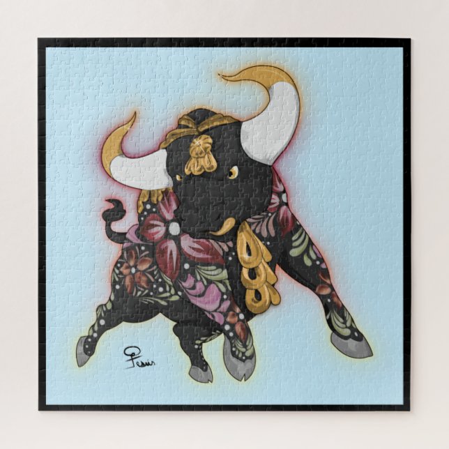 Rompecabezas Torito De Pucará (Vertikal)