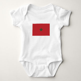 Romper "Marokkaanse vlag". Baby Strampler