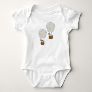 rompertje met design van koe en paard baby strampler