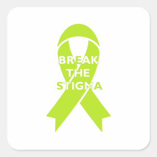 Rompre la stigmatisation - Sticker Carré