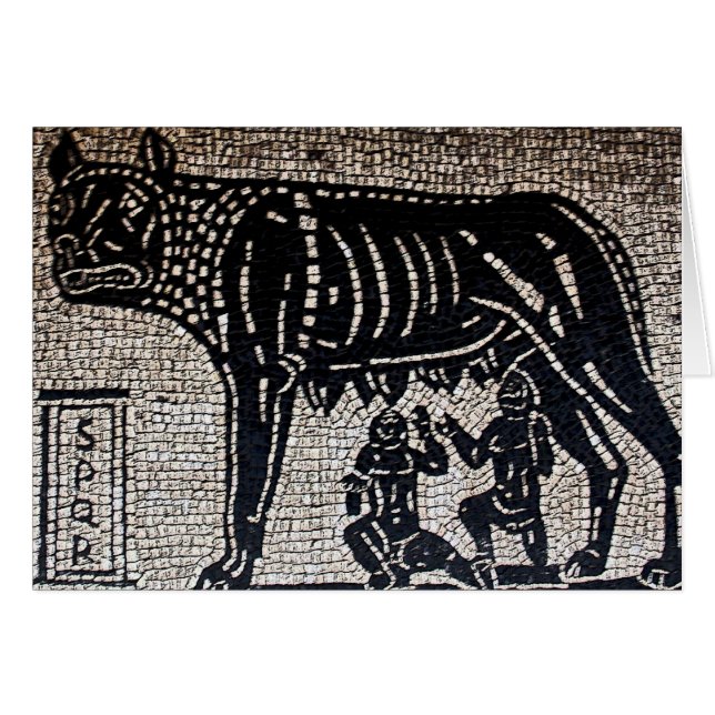 Romulus et Remus (Devant horizontal)