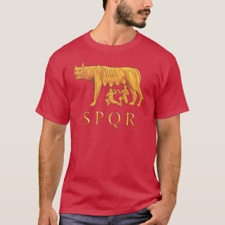 Romulus, Remus, et T-shirt romains de graphique de