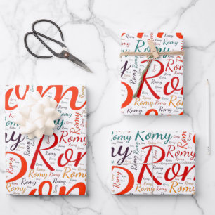 Romy Geschenkpapier Set