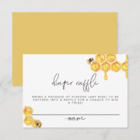 ROMY Rustic Bumble Bee Baby Dusche Windelwanne
