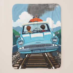 Ron & HARRY POTTER™ in Flying Car to HOGWARTS™ Sherpadecke
