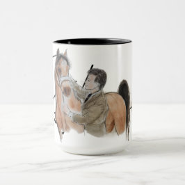 Ron Hevener "Fate of the Stallion" Signatur Tasse