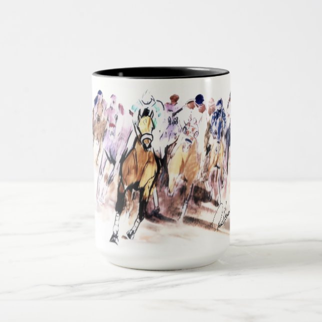 Ron Hevener "Fate of the Stallion" Signature Tasse (Zentrum)