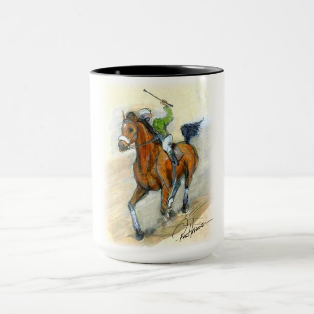 Ron hevener "Fate of the Stallion" Tasse (Zentrum)