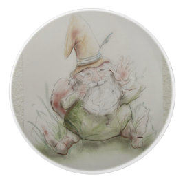 Ron Hevener Happy Garden Spirit Keramikknauf