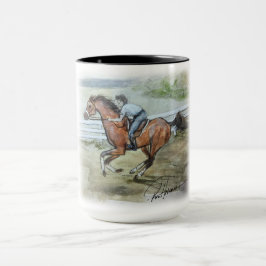 Ron Hevener "Schicksal des Hengstes" Tasse