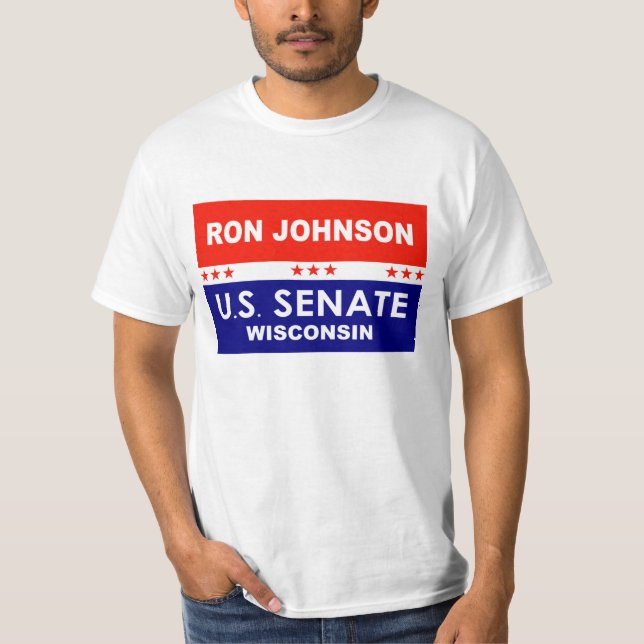 Ron Johnson US Senat Wisconsin 2022 T-Shirt (Vorderseite)