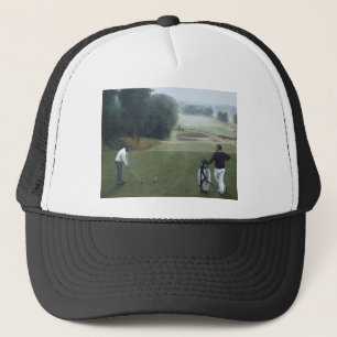 Ron McGill Golfing Oil Painting 1 Truckerkappe