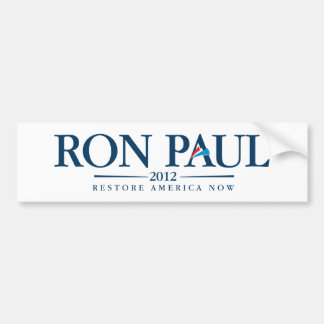 Ron Paul 2012 Autoaufkleber