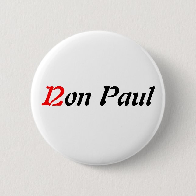 Ron Paul 2012 Button (Vorderseite)