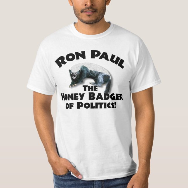 Ron Paul 2012 für Präsidenten T-Shirt (Vorderseite)