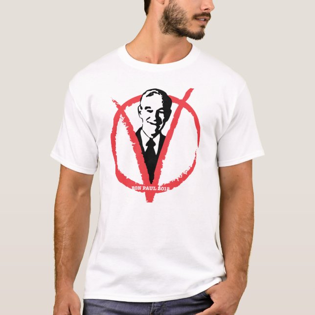 Ron Paul 2012 T-Shirt (Vorderseite)