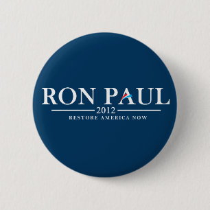 Ron Paul 2012 - Wiederherstellung Amerika jetzt Button
