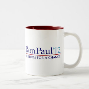 Ron Paul 2012 Zweifarbige Tasse