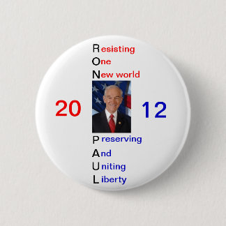 Ron Paul Anhänger-Button 2012 Button