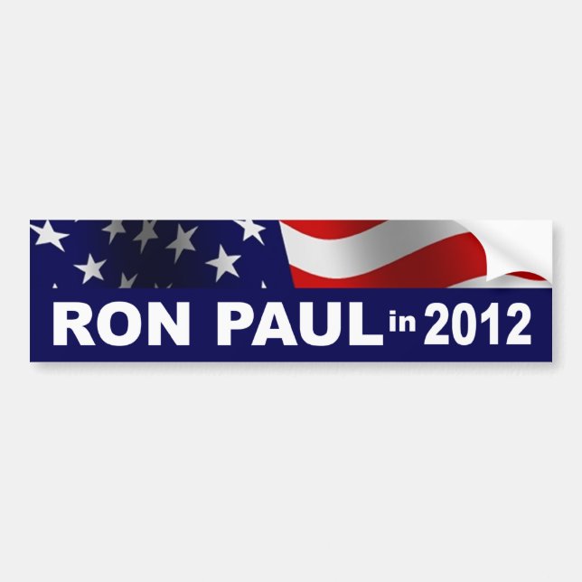 Ron Paul Autoaufkleber (Vorne)