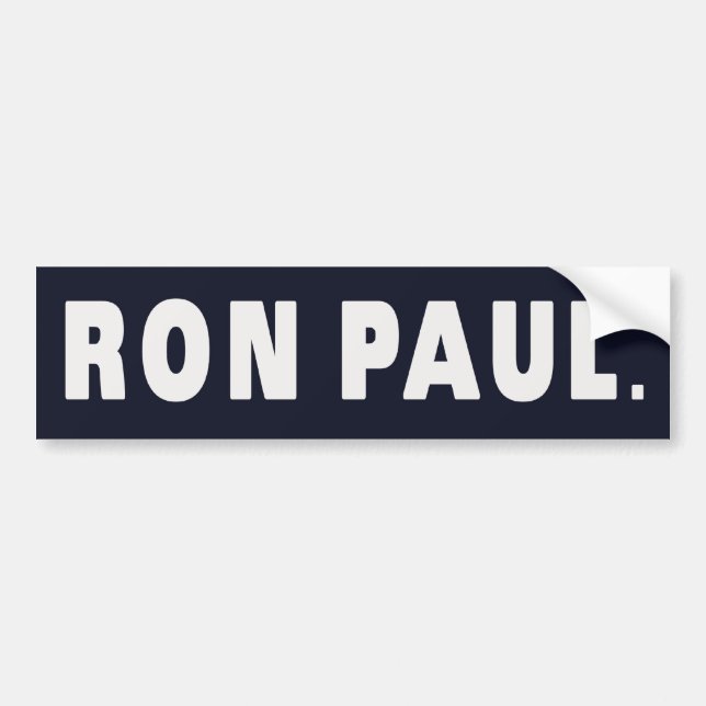 RON PAUL AUTOAUFKLEBER (Vorne)