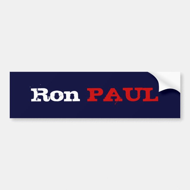 Ron Paul Autoaufkleber (Vorne)