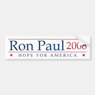 Ron Paul Autoaufkleber 2008