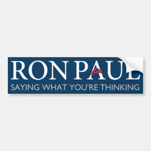 Ron Paul Autoaufkleber 2012