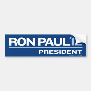 Ron Paul Autoaufkleber 2012